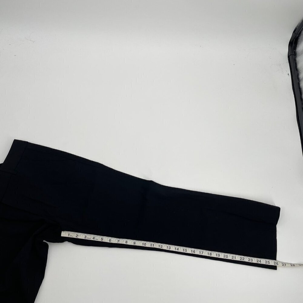 Vince Black High Rise Wool Blend Career Pants Womens Size 8 Classic Neutral - Picture 9 of 9